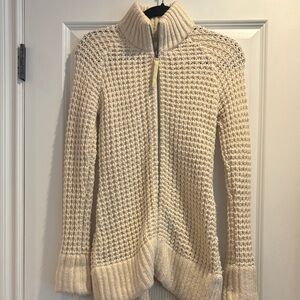 Old Navy Cream Cowl Neck Sweater